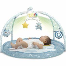   Chicco játszószőnyeg Enjoy Colors Playgym projektorral és babajátékívvel - blue