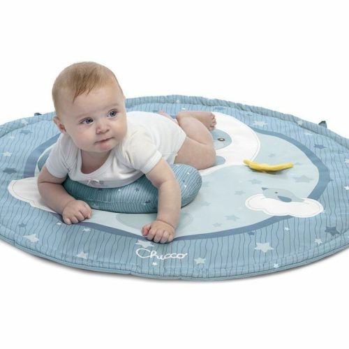 Chicco játszószőnyeg Enjoy Colors Playgym projektorral és babajátékívvel - blue