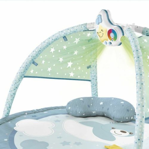 Chicco játszószőnyeg Enjoy Colors Playgym projektorral és babajátékívvel - blue