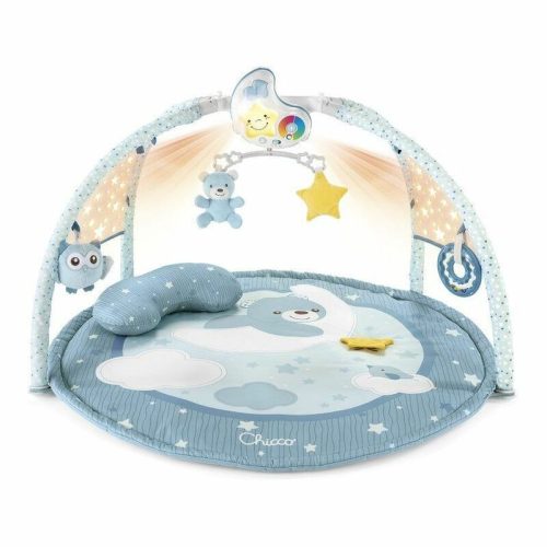 Chicco játszószőnyeg Enjoy Colors Playgym projektorral és babajátékívvel - blue