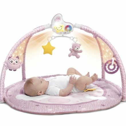 Chicco játszószőnyeg Enjoy Colors Playgym projektorral és babajátékívvel - pink