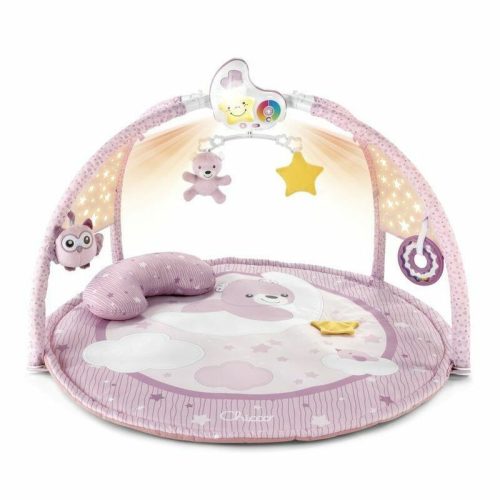 Chicco játszószőnyeg Enjoy Colors Playgym projektorral és babajátékívvel - pink