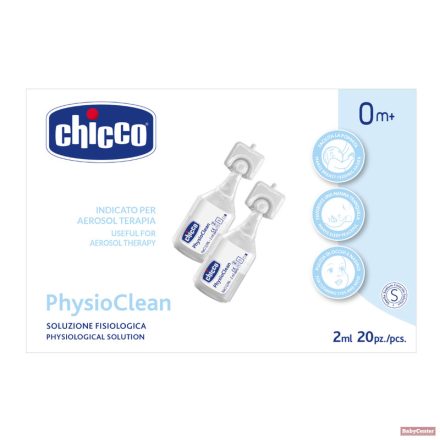 Chicco Fiziológiás sóoldat ampullák 20 x 2ml (0hó+)