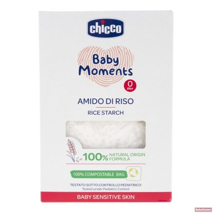 Chicco rizskeményítő fürdővízbe 250g - sensitive