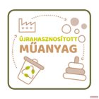 Chicco Hintázó dínó építőjáték 2in1 ECO+