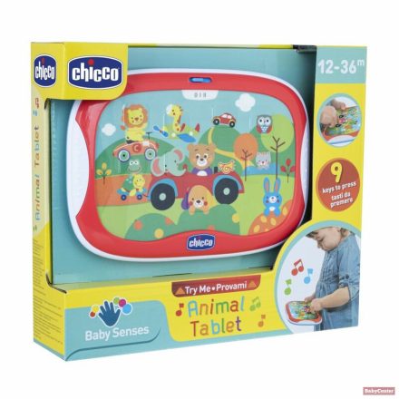 Chicco Animal Tablet - zenés állatos