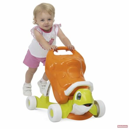 Chicco tili-toli Walk&Ride Eco+ teknősbékás járássegítő és lábbal hajtós bébitaxi