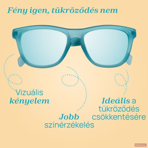 Chicco polarizált napszemüveg 24hó+ tükörlencsével – Magas UV-védelem - kék