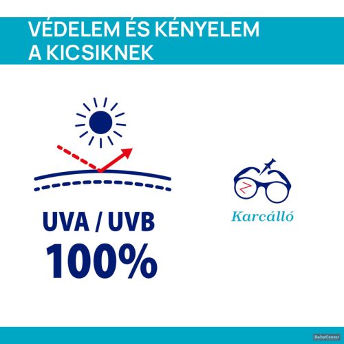 Chicco polarizált napszemüveg 24hó+ tükörlencsével – Magas UV-védelem - kék
