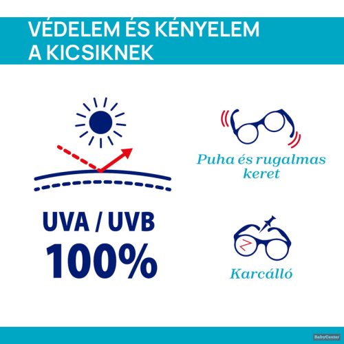 Chicco napszemüveg 0hó+ Magas UV-védelem - zöld füstös lencse