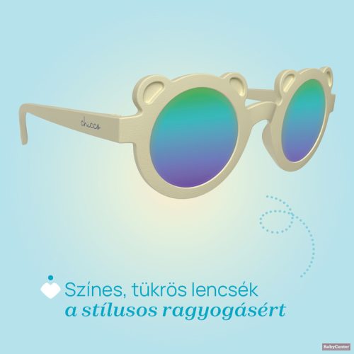 Chicco napszemüveg 36hó+ Magas UV-védelem,tükörlencs - cream