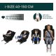 Chicco UNICO EVO I-SIZE 360 autósülés 40-150 cm