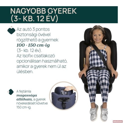 Chicco UNICO EVO I-SIZE 360 autósülés 40-150 cm