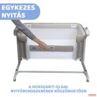 Chicco Next to me Magic EVO bölcső,babaöböl - Grey Mist