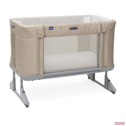 Chicco Next to Me Forever babaöböl 0-4 év együttalvós ágy és gyerekágy - Honey Beige