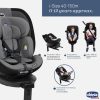 Chicco EVERONE I-SIZE 40-150cm - Grey Black