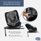 Chicco EVERONE I-SIZE 40-150cm - Grey Black