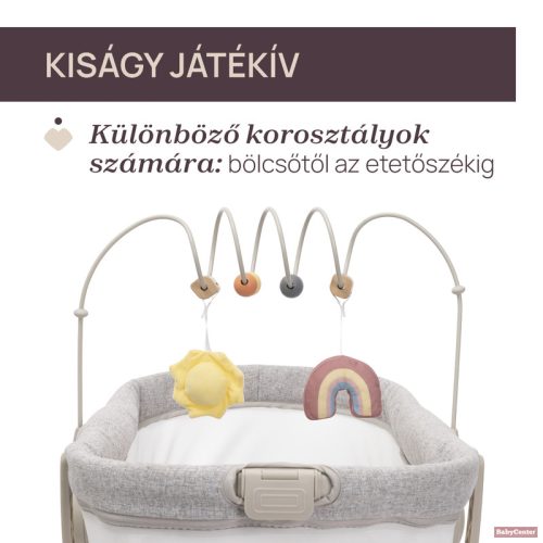 Chicco Baby Hug Armonia 4in1 bölcső, pihenőszék, etetőszék, asztali szék Scandinavian