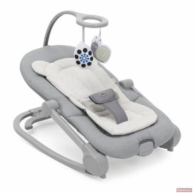   Chicco Mia rezgő-zenélő pihenőszék és fotel zenélő játékkonzollal (0-18 kg) Pebble