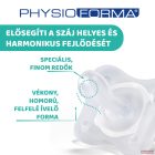 Chicco Physio Soft (MiniSoft) nyugtató szilikoncumi - rózsa/transzparens 0-2 hó