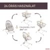 Chicco Baby Hug Armonia 4in1 bölcső, pihenőszék, etetőszék, asztali szék Mother Pearl