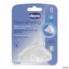 Chicco NaturalFeeling ferde etetőcumi 2hó+ közepes folyású 1db 