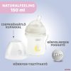 Chicco NaturalFeeling üveg 150 ml cumisüveg 0hó+ normál folyású /neutral/