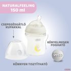 Chicco NaturalFeeling üveg 150 ml cumisüveg 0hó+ normál folyású /neutral/
