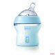 Chicco NaturalFeeling 150 ml cumisüveg 0hó+ normál folyású /kék/