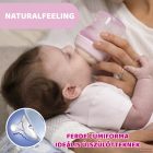 Chicco NaturalFeeling 150 ml cumisüveg 0hó+ normál folyású /kék/