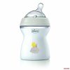 Chicco NaturalFeeling 250 ml cumisüveg 2hó+ közepes folyású /neutral/