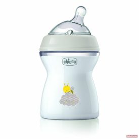   Chicco NaturalFeeling 250 ml cumisüveg 2hó+ közepes folyású /neutral/