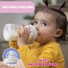 Chicco NaturalFeeling 330 ml cumisüveg 6hó+ gyors folyású /neutral/