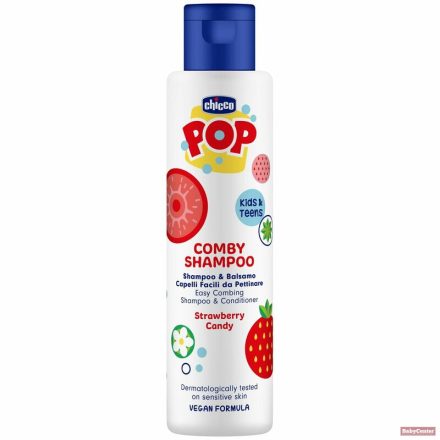 Chicco POP sampon és balzsam 250 ml epres gumicukor illatú