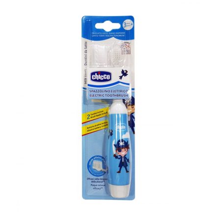 Chicco elektromos fogkefe 2db cserélhető fejjel - kék