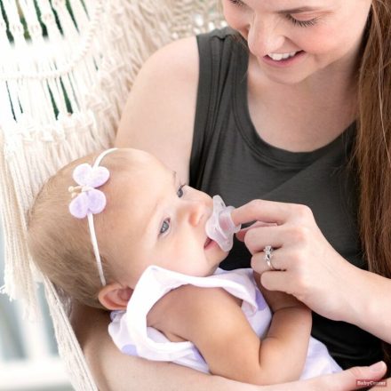 Chicco Physio Soft (MiniSoft) nyugtató szilikoncumi - kék/transzparens 0-2 hó