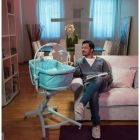 Chicco Baby Hug 4in1 bölcső-pihenőszék-etetőszék-fotel /aquarelle/