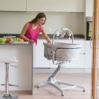 Chicco Baby Hug 4in1 bölcső-pihenőszék-etetőszék-fotel /aquarelle/