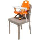 Chicco Pocket Snack székre tehető etetőszék-székmagasító /dark grey/