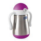 Chicco Power Cup Inox termosz 237ml - rózsaszín