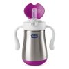 Chicco Power Cup Inox termosz 237ml - rózsaszín