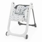 Chicco polly progress5, 5 funkciós etetőszék /antracit/