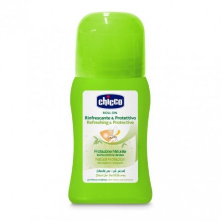Chicco szúnyogvédelem frissítő és védő golyós-roll on szúnyogűző illattal /60ml/