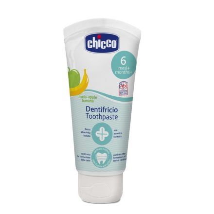 Chicco alma-banán ízű fluormentes fogkrém Xilitollal 6hó+