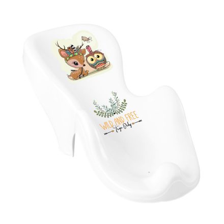 TegaBaby csúszásgátlós műanyag babafotel babakádba - wild őzike