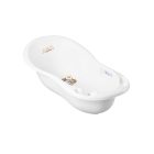 TegaBaby 102cm nagypiskóta babakád - wild elefánt fehér