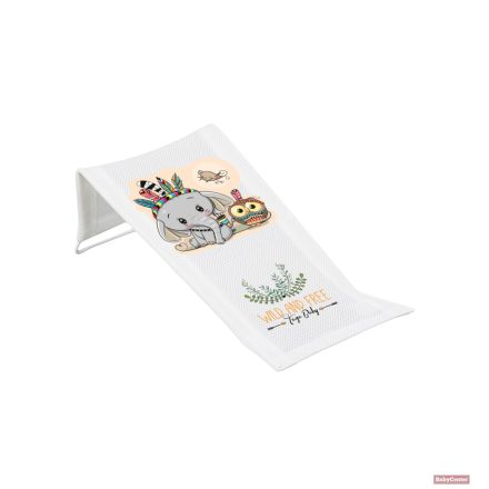 TegaBaby Textil babafotel babakádba - fehér elefánt