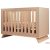 Faktum Sienna Cappuccino 140-as átalakítható babaágy +dupla leesésgátlóval
