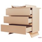 Faktum Sienna Cappuccino komód + toldalék komódhoz