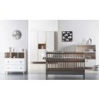 Faktum Colette Fehér 2 fiókos, polcos komód